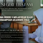Peserta didik SMA Negeri 3 Melakukan Gladi Bersih Tes Kemampuan Akademik (TKA)